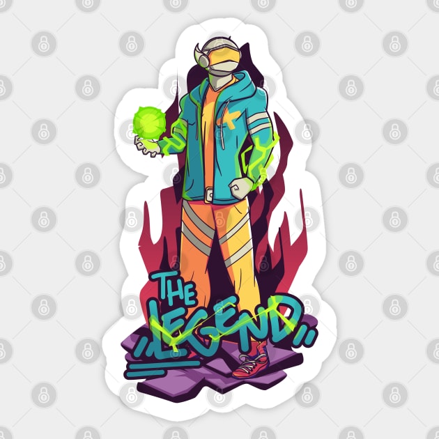 Superhero Sticker by Alsiqcreativeart